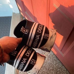 D&G UNISEX👟. Size 42. STRETCH SNEAKER.